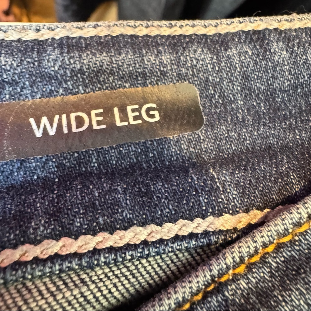 Judy Blue Dark Wash Ankle High Rise Button Fly Jeans Size 16W - Picture 9 of 12